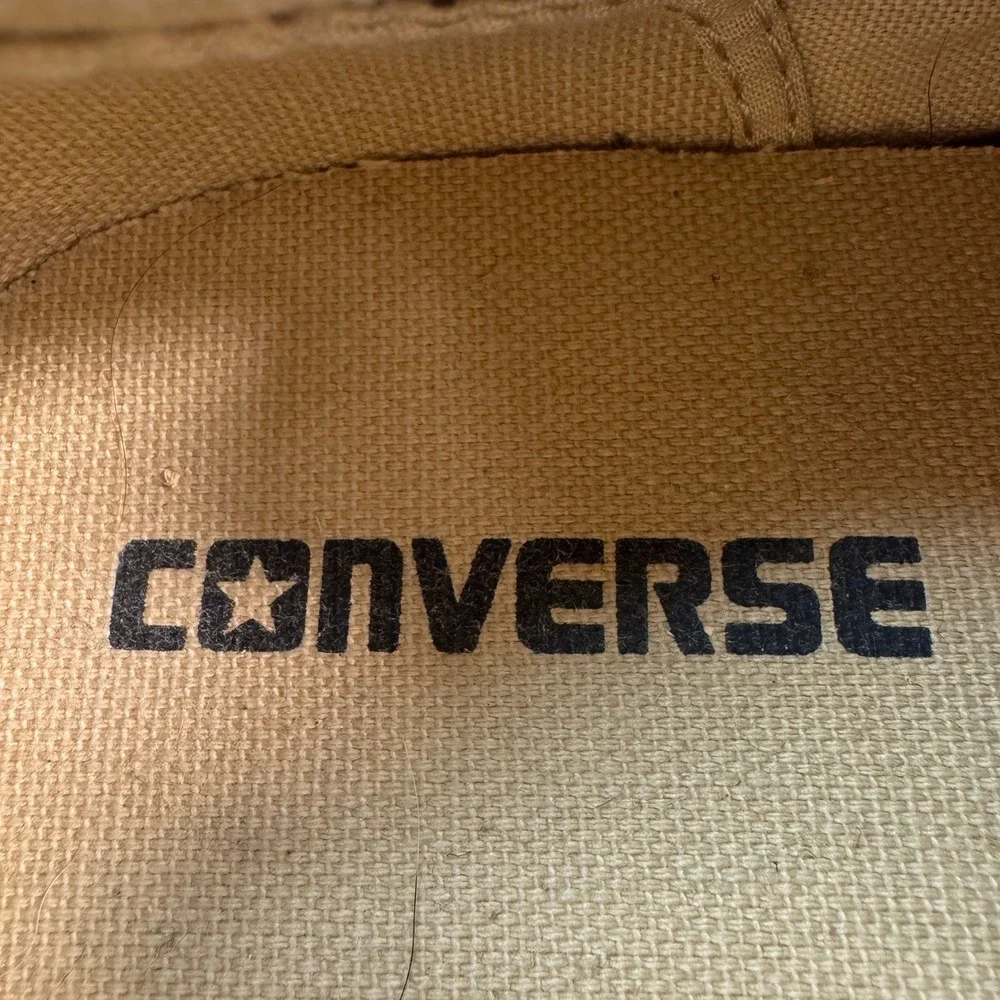 Converse All Star Mens Dark Brown Leather Moc Toe Low Top Sneakers Shoes 12‎ - Picture 9 of 15